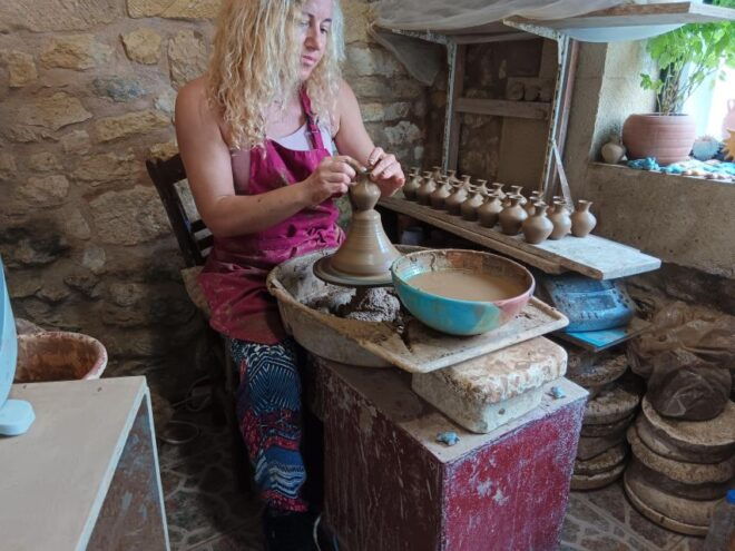 Private Rethymno Oil & Honey Tasting, Pottery at Margarites - Witnessing the Magic of Olive Oil Production