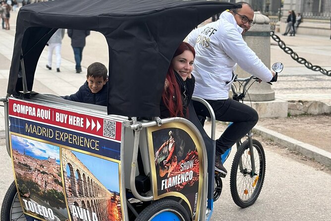 Private Rickshaw Tour of the Highlights of Madrid - Additional Information