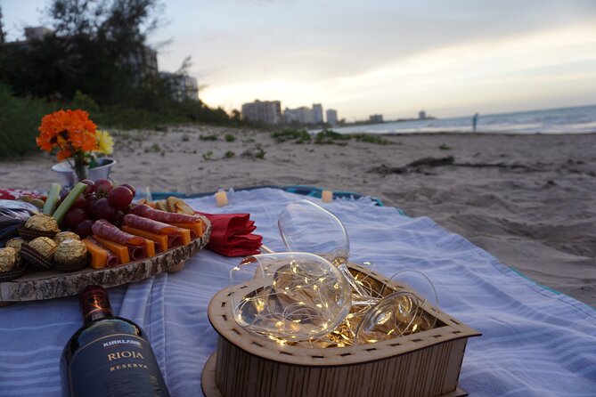 Private Romantic Beach Picnic at Sunset With Photos - The Sum Up