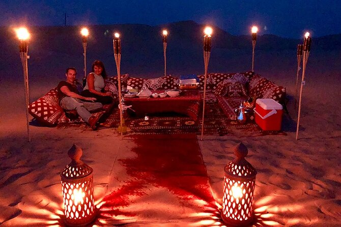 Private Romantic Dinner in the Middle of the Desert - Booking Process