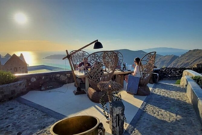 Private Romantic Sunset Dinner With Caldera Views in Santorini - Intimate Setting for Two