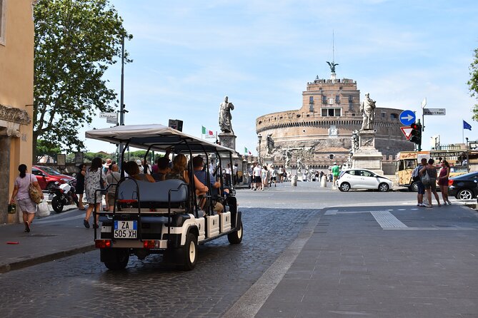 Private Rome Golf Cart Tour With Inside Guided Colosseum Tour - Important Information