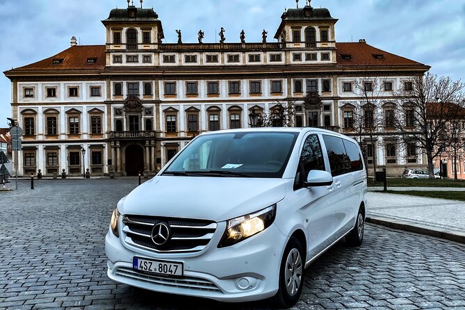 Private ROUND-TRIP to and From KARLOVY VARY (Unesco Heritage) by MINIVAN 8+1pax - Inclusions