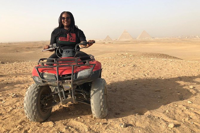 Private Safari Quad Bike & Camel Ride Around Giza Pyramids Sahara With Lunch - Inclusions in the Tour Package