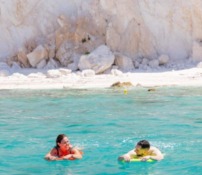 Private Sailing to White Rocks, Vardiani, and Xi Beach - Highlights and Itinerary
