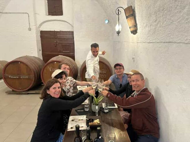 Private Santorini Tour: 3 Wineries 15 Wines and Lunch 4hour - Cancellation Policy