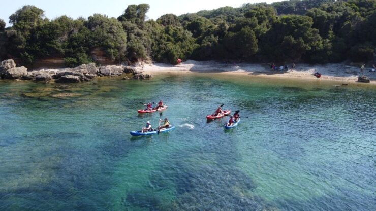 Private Sea Kayak Over Sunk City of Ancient Feia - Experience Highlights