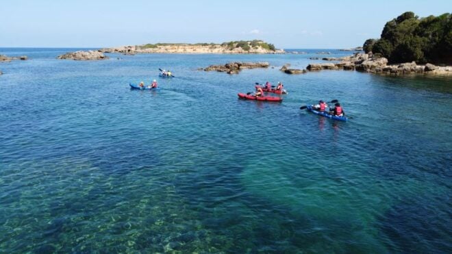 Private Sea Kayak Over Sunk City of Ancient Feia - Full Description