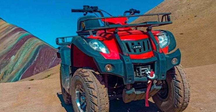 Private Service Visit Rainbow Mountain on ATVs Lunch - Activity Details