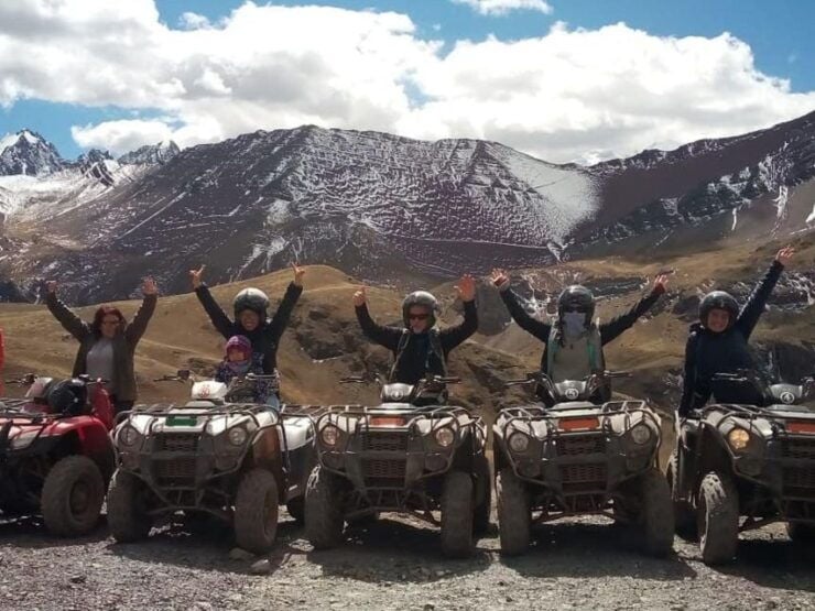 Private Service Visit Rainbow Mountain on ATVs Lunch - Experience Highlights
