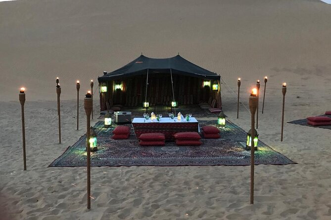 Private Setup, Falcon Photo , Dinner, Sunset in Middle of Desert - Capturing the Falcon Photo