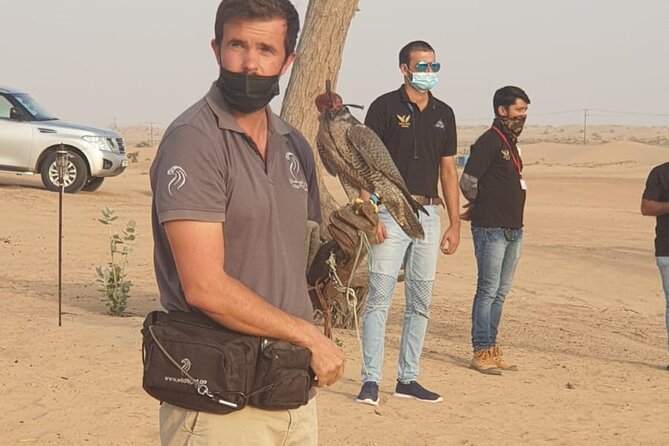 Private Setup, Falcon Photo , Dinner, Sunset in Middle of Desert - The Sum Up