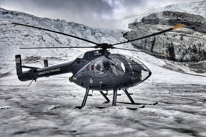 PRIVATE: Shackleton Glacier Whiskey Flight - 50mins - Directions to the Meeting Point