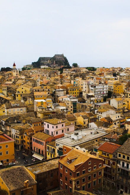 Private Shore Excursion: Corfu Town & Achilleion Palace - Scenic Views From Kanoni District