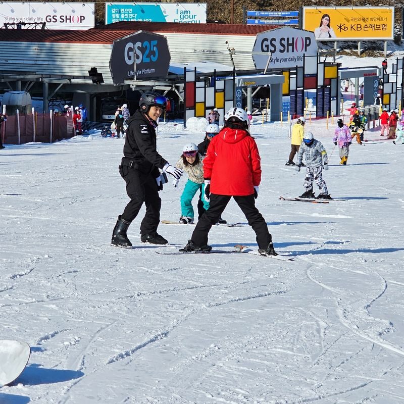Private Ski & Snowboard Lessons at Elysian Gangchon - Expect a clear, safety-minded teaching style
