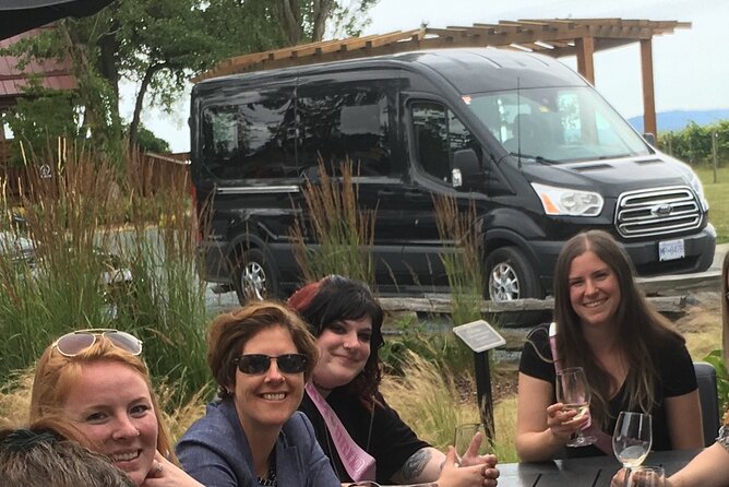 Private Small Group Transportation Cowichan Valley Wineries - Pricing and Additional Information