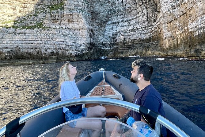 Private Speedboat For Visit Island, Big Cave & Beach On Karaburun - End Point