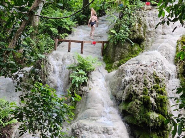 Private : Sticky Waterfall & Secret Temple & Karen Village. - Local Cuisine