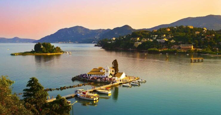 Private Sunset Tour Around Corfu Town With Georgia Boat - Experience Highlights