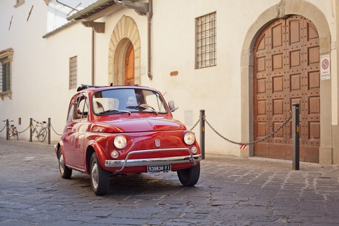 Private Sunset Vintage Fiat 500 Tour From Florence With Dinner - Booking Information