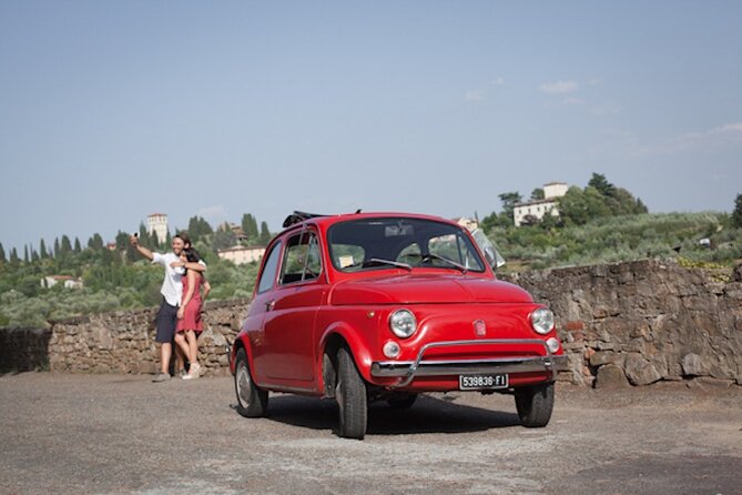 Private Sunset Vintage Fiat 500 Tour From Florence With Dinner - Tour Experience