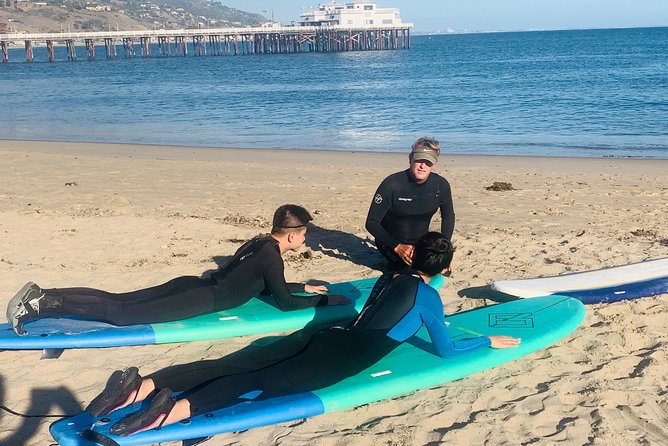Private Surf Lessons in Malibu - Inclusions: Surfboard and Wetsuit Provided