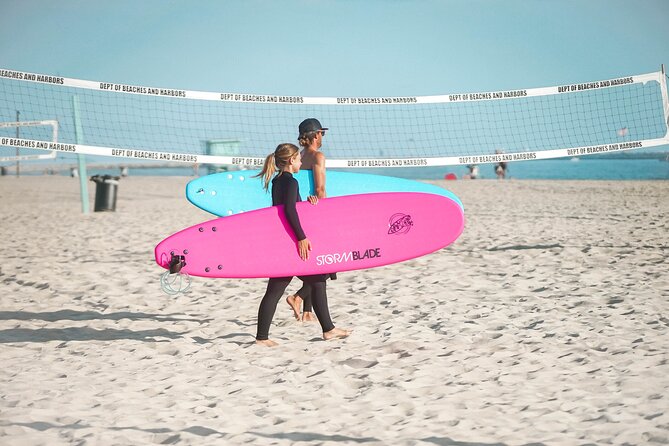 Private Surfing Lesson in Redondo/Torrance - Inclusions