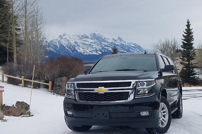 Private SUV Transfers To/ From JACkson Hole Airport JAC - Overview and Inclusions