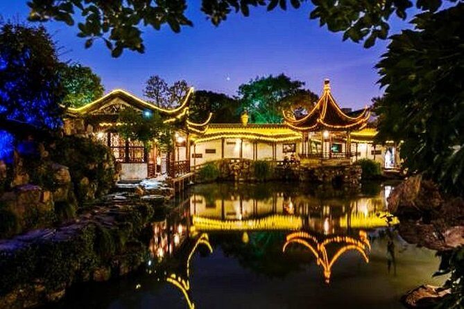 Private Suzhou Night Tour:Master of the Nets Garden, Ancient Canal with Dinner - Transportation and Logistics