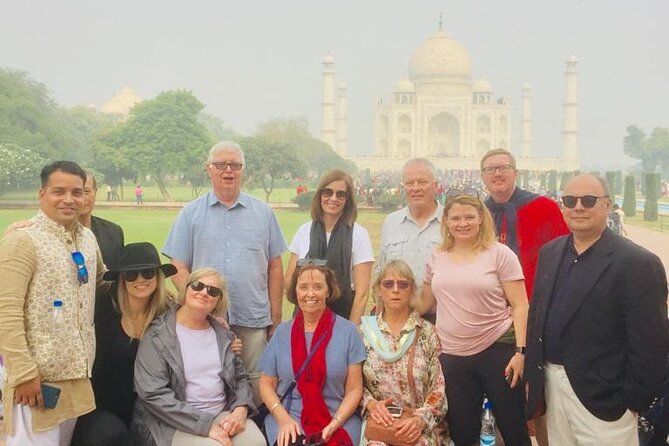 Private Taj Mahal Day Trip by Express Train With Lunch - End Point and Return Transportation