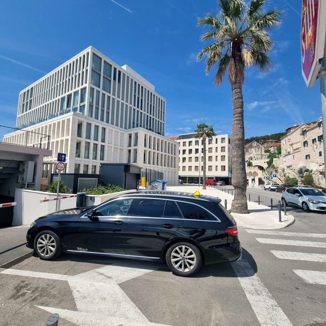 Private Taxi Transfer From Split Airport to Split City Area - Booking Process