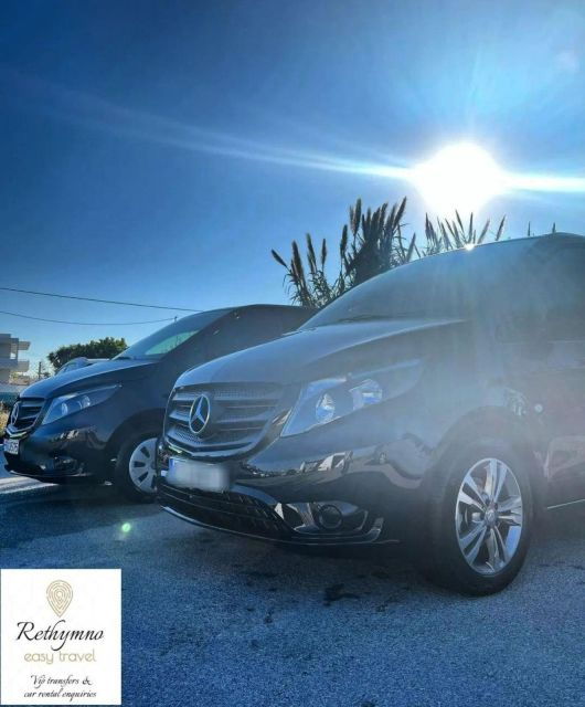Private Taxi/Transfer Heraklion to Rethymno - Service Details