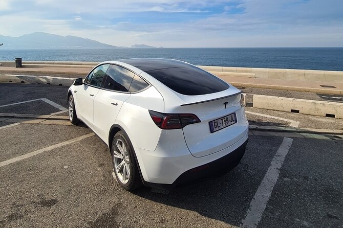 Private Tesla Tour From Marseille to Cassis - All-Inclusive Pricing