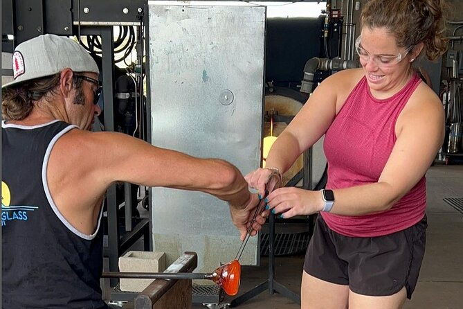 Private Three Piece Glassblowing Lesson for up to 6 people - What to Expect from the Glassblowing Lesson