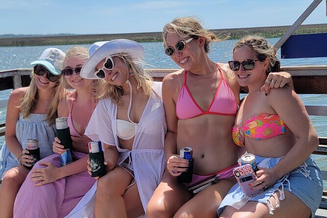 Private Tiki Boat Beach from Tybee Island Swim and Chill - The Itinerary Breakdown