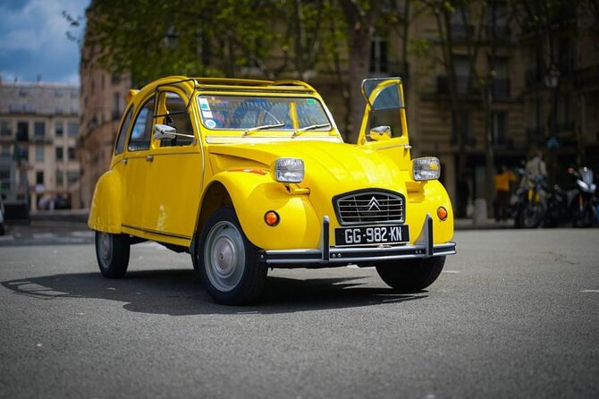 Private Tour 2CV Paris Secret 2H With Champagne - Overview of the Private Tour