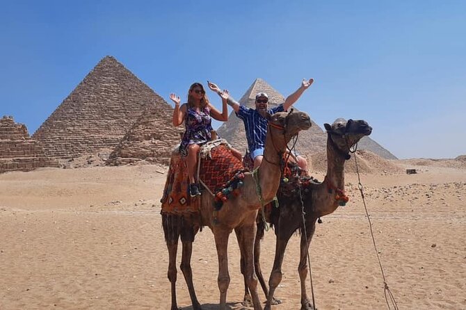 Private Tour at Giza Pyramids, With Camel Ride, Quad Bike, and Lunch With Bazaar - Egyptology Guide and Shopping Tour