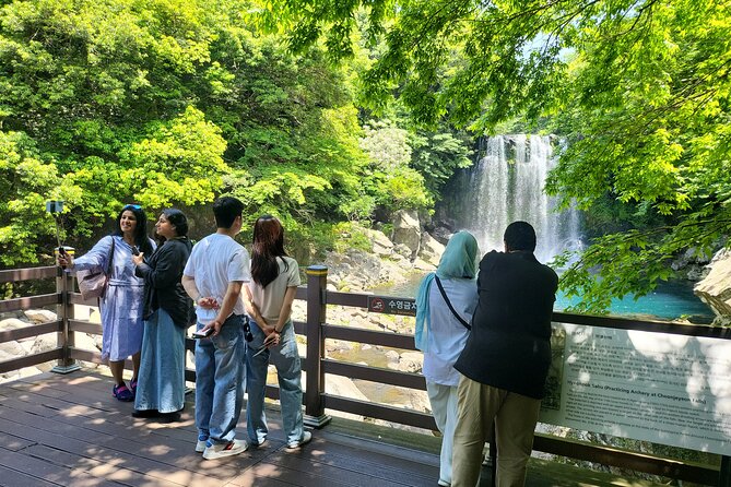 Private Tour Cheonjeyeon Falls & Osulloc Museum in Jeju Island - Whats Included