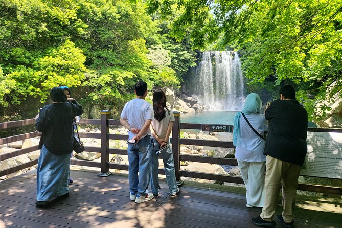 Private Tour Cheonjeyeon Falls & Osulloc Museum in Jeju Island - Common Questions