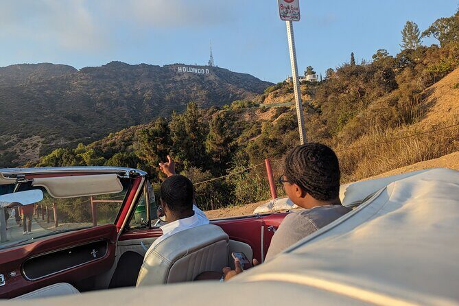 Private Tour Downtown to the Hollywood Sign in a 1965 Mustang - An In-Depth Look at the Tour Experience
