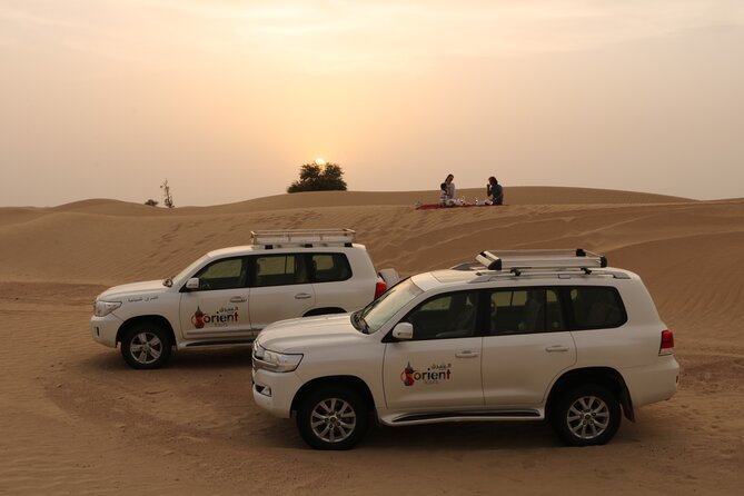 Private Tour : Dubai Desert 4x4 Safari With Camp Activities & BBQ Dinner - Thrilling Dune Bashing and Sunset Photos