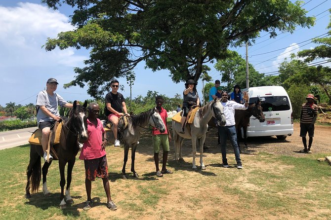 Private Tour From Montego Bay to Ocho Rios Horse Back Riding & Blue Hole Falls - Common Questions