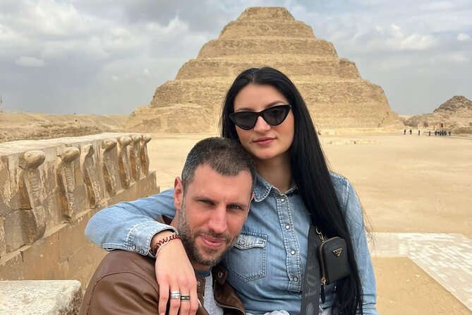 Private Tour Giza Pyramids ,Saqqara Step Pyramids & Memphis Old City - Pickup and Mobile Ticket