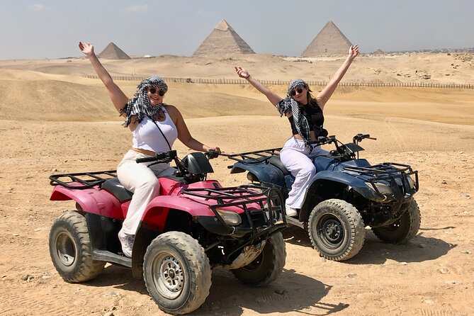 Private Tour Giza Pyramids, Sphinx With Camel Ride and ATV Bike Including Lunch - Key Tour Details Provided