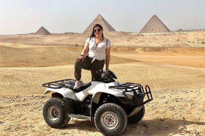 Private Tour Giza Pyramids, Sphinx With Camel Ride and Quad Bike - Tour Highlights