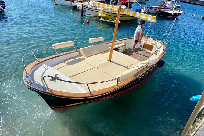 Private Tour in a Typical Capri Boat (Three Hours) - Private and Uncrowded Swimming Areas