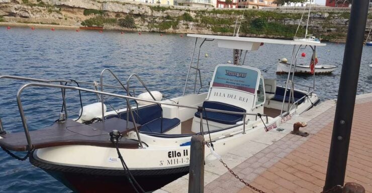 PRIVATE TOUR Maritime Taxi Service Within the Port of Maò - Tour Details