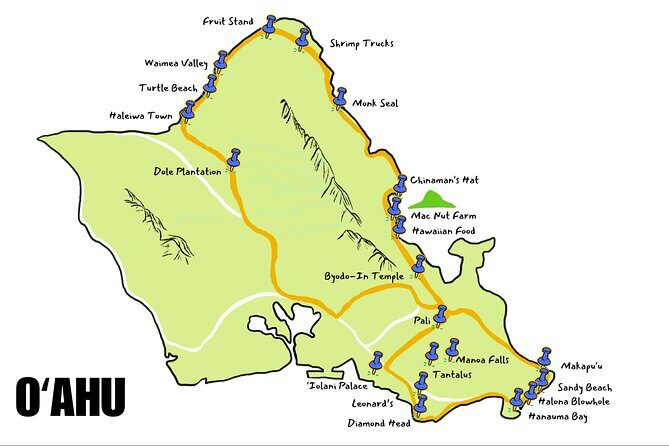 Private Tour Oahu-Ko Olina Resorts Pick Up Included-Customizable - Good To Know