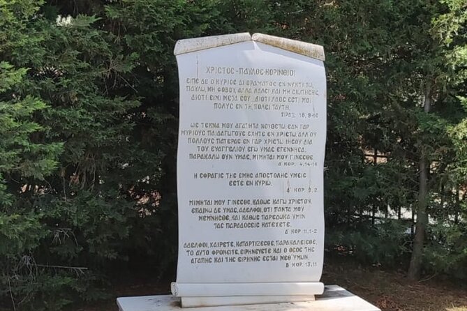 Private Tour of Apostle Paul Footsteps in Ancient Corinth - Highlights of the Private Tour Experience