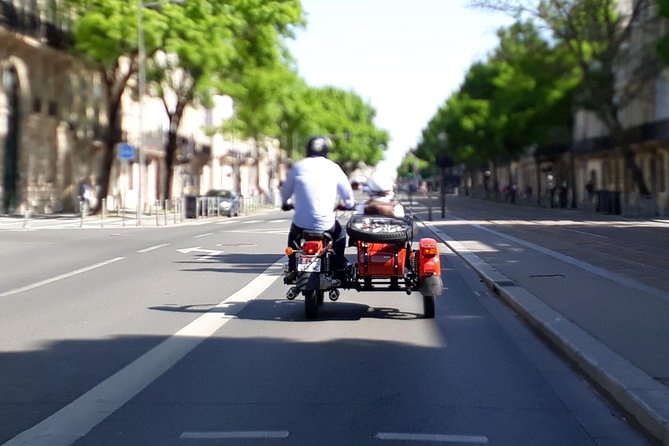 Private Tour of Bordeaux in a Sidecar 1h30 - Guides Little-Known Anecdotes
